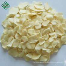 Organic new crop air dried white dehydrated garlic flakes factory